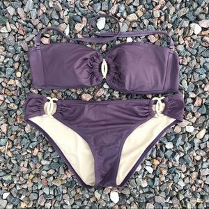 Purple Victoria’s Secret Bikini Beach Set